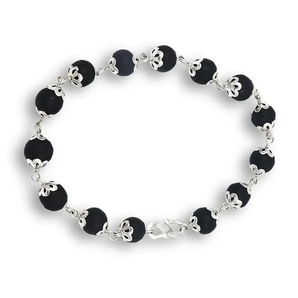 Black_Karungali_Malai_Silver_Cap_Plated_Bracelet_For_Men_&_Women