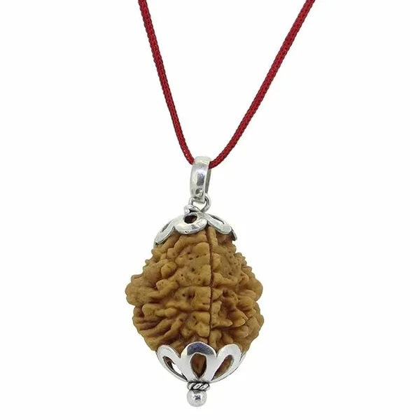 Brown_2_Mukhi_Nepali_Rudraksh_Pendant_For_Men_&_Women