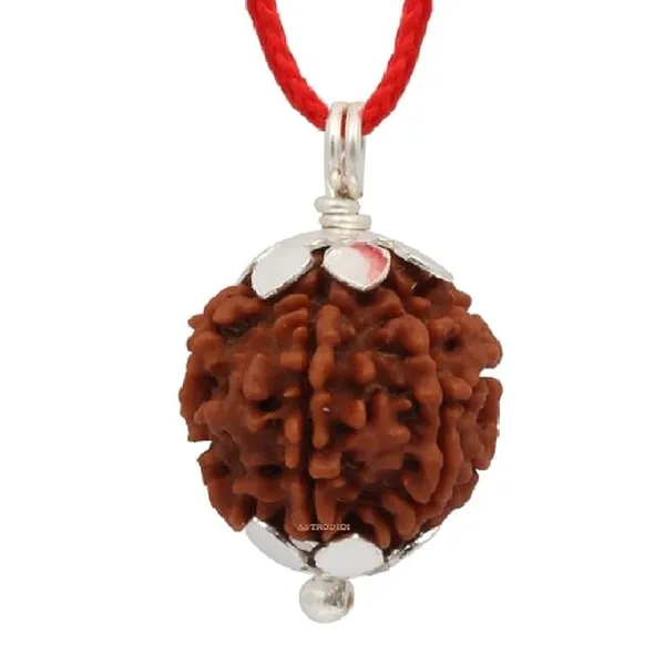 Brown_4_Mukhi_Nepali_Rudraksh_Pendant_For_Men_&_Women