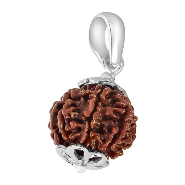 Brown_9_Mukhi_Nepali_Rudraksh_Pendant_For_Men_&_Women