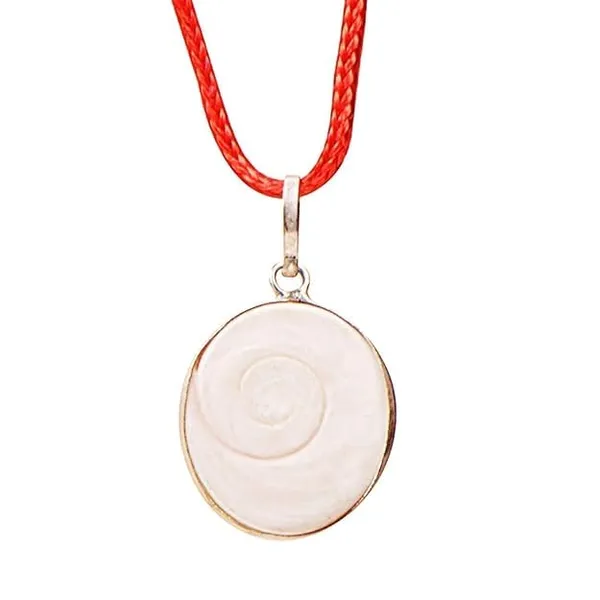 White_Natural_Certified_Panchdhatu_Gomti_Chakra_Pendant_For_Men_&_Women