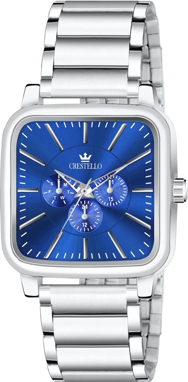 Stainless_Steel_Chain_Analog_Wrist_Watch_for_Men_(Black_Dial)_|_CR-GS041-BLU-CH
