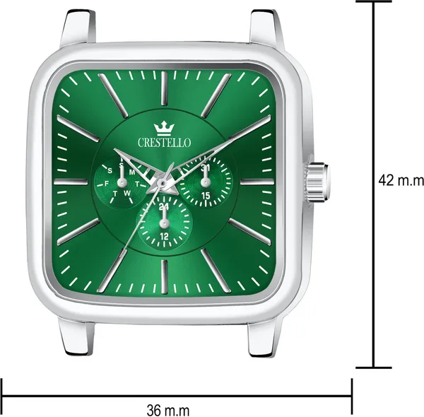 Stainless_Steel_Chain_Analog_Wrist_Watch_for_Men_(Green_Dial)_|_CR-GS041-GRN-CH