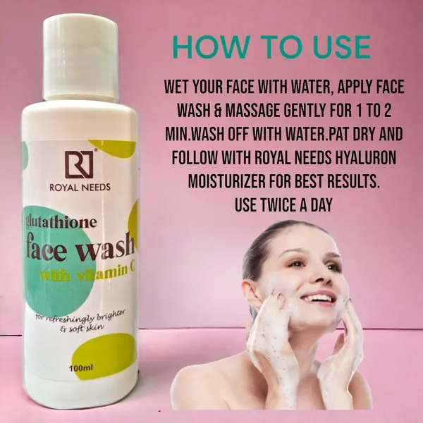 ROYAL_NEEDS_Vitamin_C_&_Glutathione_Face_wash_100ml_for_skin_light_and_even_skin_tone_