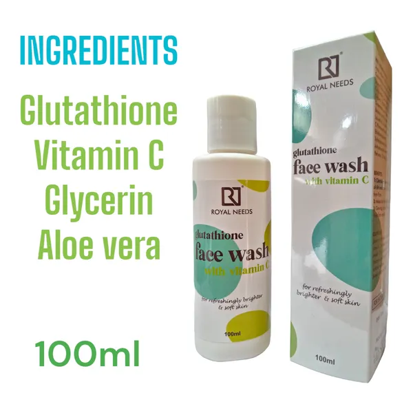 ROYAL_NEEDS_Vitamin_C_&_Glutathione_Face_wash_100ml_for_skin_light_and_even_skin_tone_