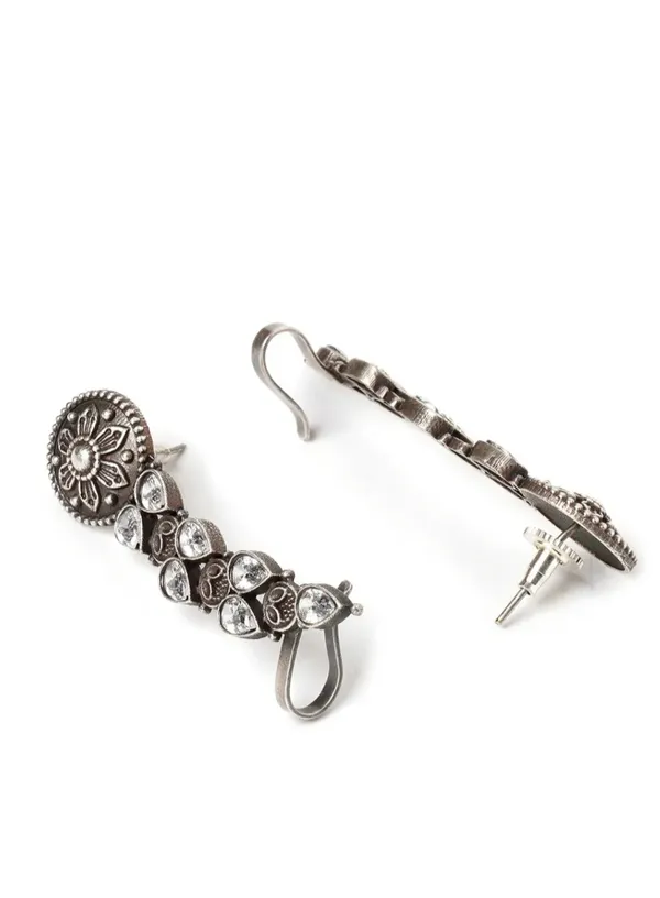 Oxidized_ear_cuff_Earrings