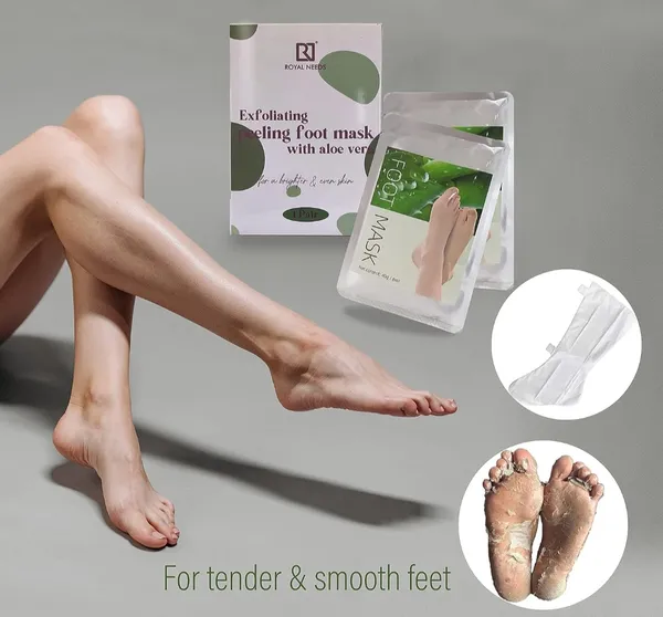ROYAL_NEEDS_Foot_Peel_Mask_for_Dead_Skin_Removal_With_Aloe_Vera_-_1_Pair_|_Exfoliating_Foot_Mask_|_Foot_Hydrating_Sock_Pedicure_Essential_|_Make_Your_Feet_Baby_Soft,_Repair_Rough_Heels