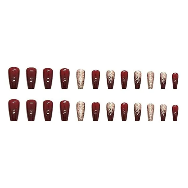 ROYAL_NEEDS_Press_on_Artificial_Nails_24_pieces_with_Nail_file_and_glue_sticker