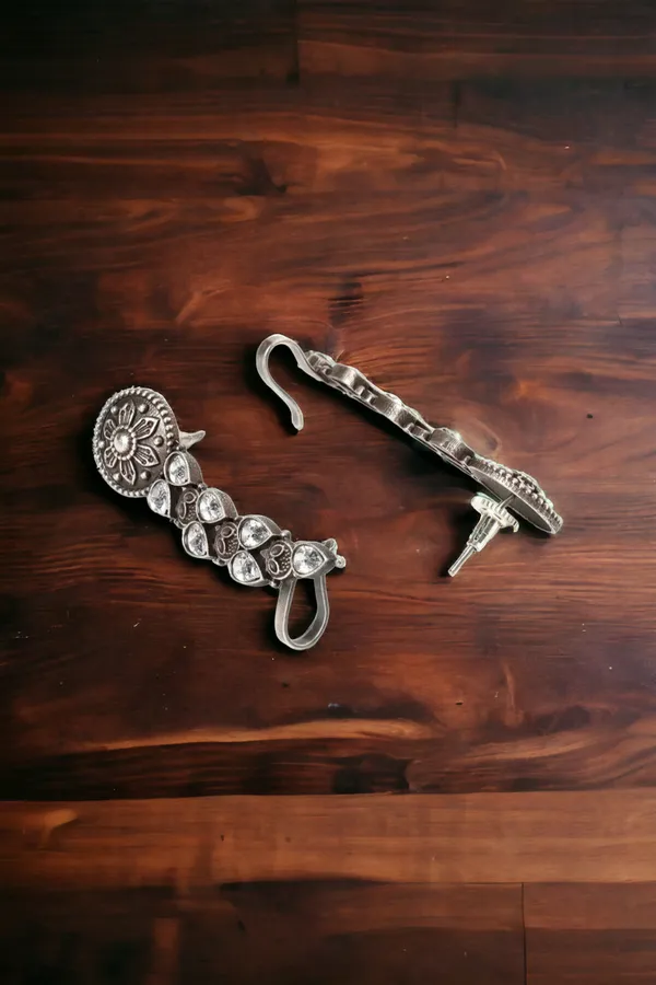 Oxidized_ear_cuff_Earrings