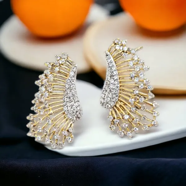 American_Diamond_Jewellery_High_Gold_Polish_Full_Stone_American_Diamond_Tops_Studs_Earrings