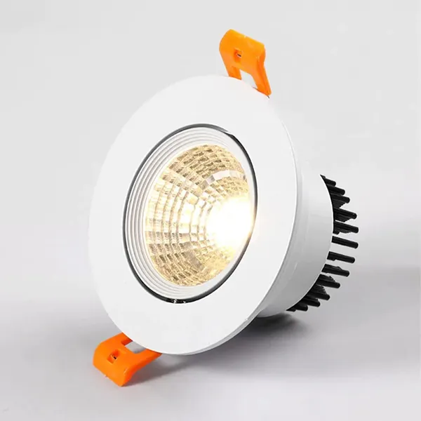6_Watts_White_Body_Movable_LED_Ceiling_COB_Spot_Focus_Light_Adjustable_Ceiling_Light,_Round_Body