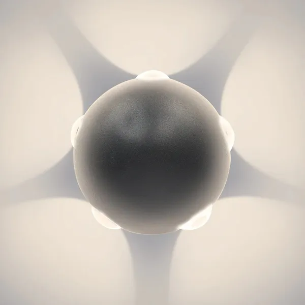 LED_Round_10-Watt_5_Way_Modern_Style_Wall_Light_Lamp_Waterproof_Indoor_Outdoor_Roof