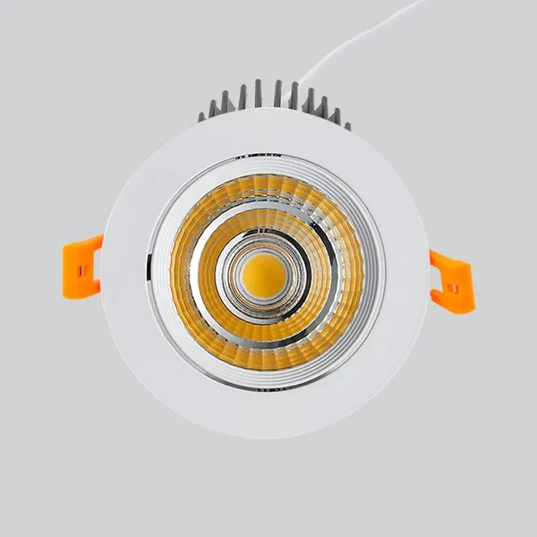 3_Watts_White_Body_Movable_LED_Ceiling_COB_Spot_Focus_Light_Adjustable_Ceiling_Light,_Round_Body