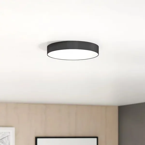 12_Watt_LED_Ceiling_Light_Round_Mounted_Surface_BLACK_BODY