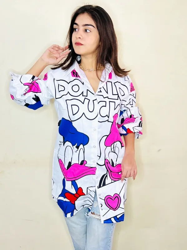 Cartoon_Character_Oversized_Shirt_Dress
