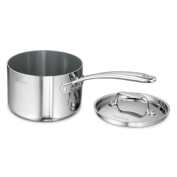 TRAMONTINA_Fusao_Healthy_Triply_Ceramic_Sauce_Pan_EX+_with_SS_304_lid_|_Non_Toxic_(PFAS/PTFE/PFOA_Free)_Milk_Pan_|_Stay_Cool_Handle_I_10_Year_Warranty_|_Polished,,_Silver