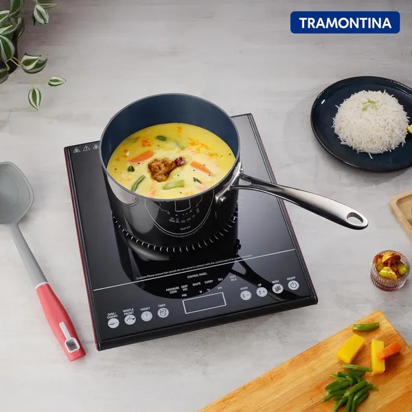 TRAMONTINA_Fusao_Healthy_Triply_Ceramic_Sauce_Pan_EX+_with_SS_304_lid_|_Non_Toxic_(PFAS/PTFE/PFOA_Free)_Milk_Pan_|_Stay_Cool_Handle_I_10_Year_Warranty_|_Polished,,_Silver