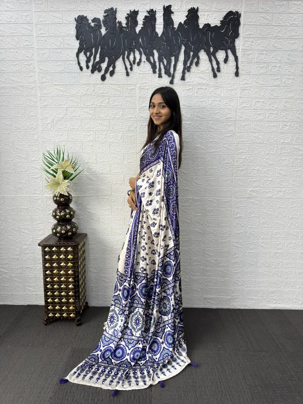 Pure_Japan_Satin_Real_Miror_Work_Ajrak_Print_Saree