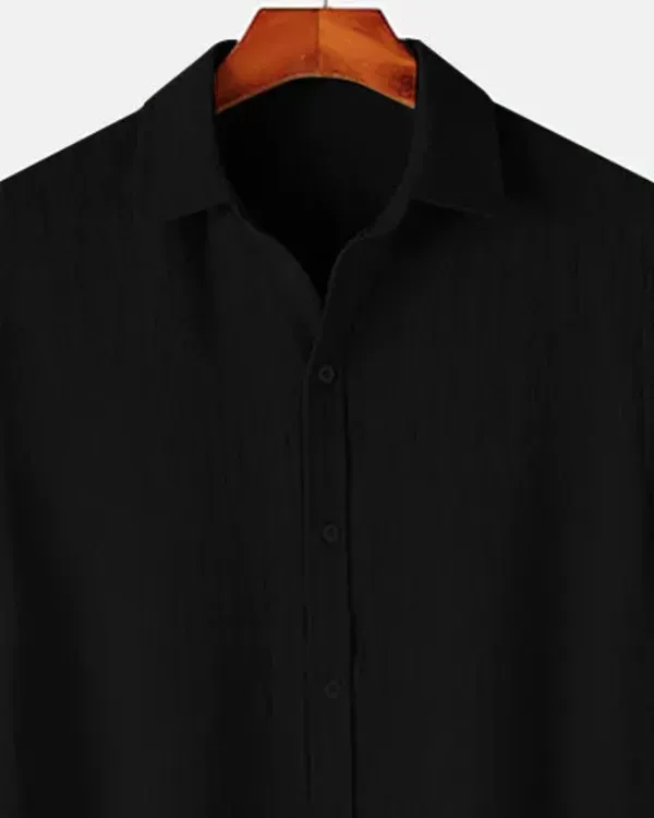 Black_Self-Design_Shirt_in_Premium_Quality_with_Spread_Collar_for_Casual_Style