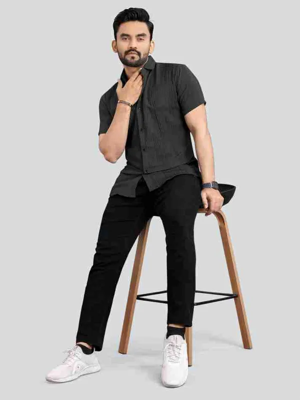 Black_Premium_Quality_Shirt_with_Spread_Collar_and_Lining_Design_for_Casual_Look
