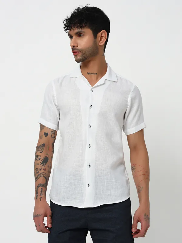 Premium_Purple_Shirt_with_Spread_Collar_and_Lining_Detail_for_Casual_Wear