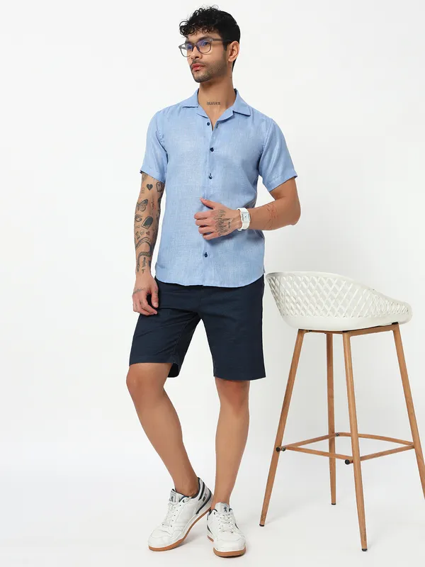 Lenen_Solid_shirt_for_Men's