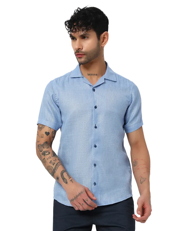 Lenen_Solid_shirt_for_Men's