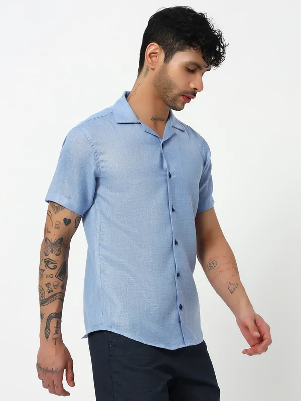 Lenen_Solid_shirt_for_Men's