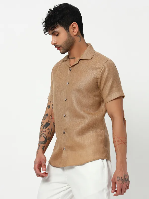 Lenen_Solid_shirt_for_Men's