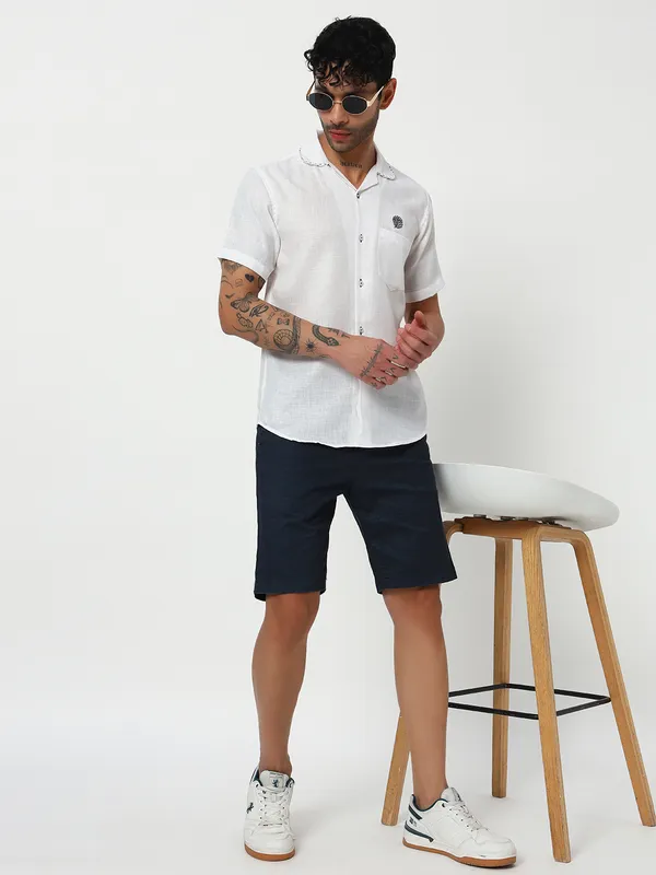 Lenen_handwork_Design_Solid_shirt_for_Men's