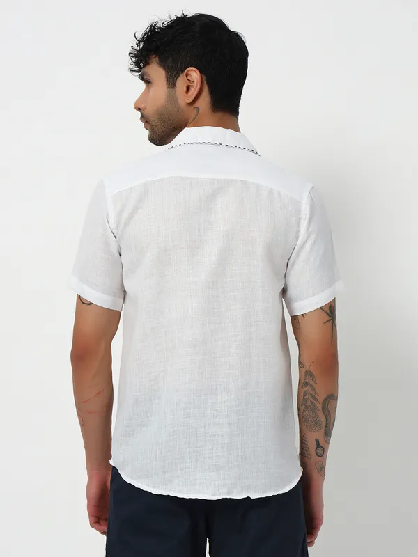 Lenen_handwork_Design_Solid_shirt_for_Men's
