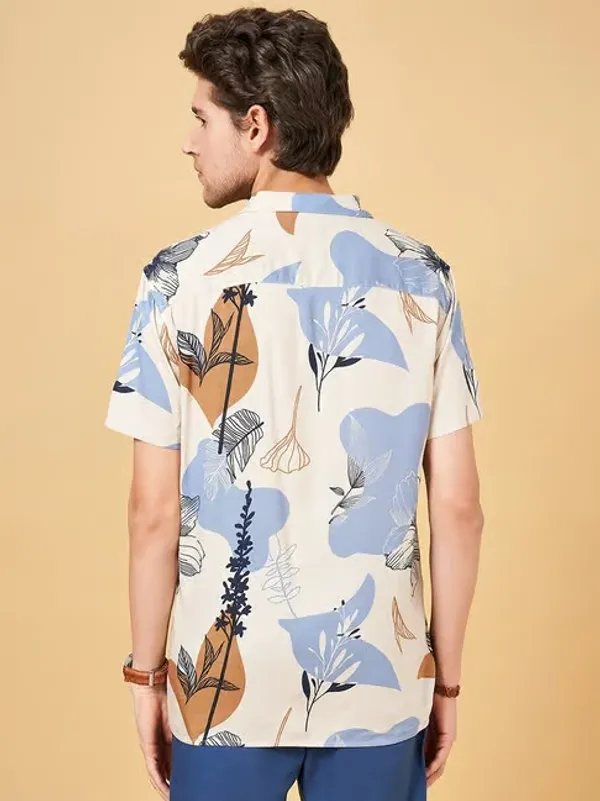 Men's_Cuban_Collar_Half_Sleeve_Casual_Shirt_|_Relaxed_Fit_Summer_Wear