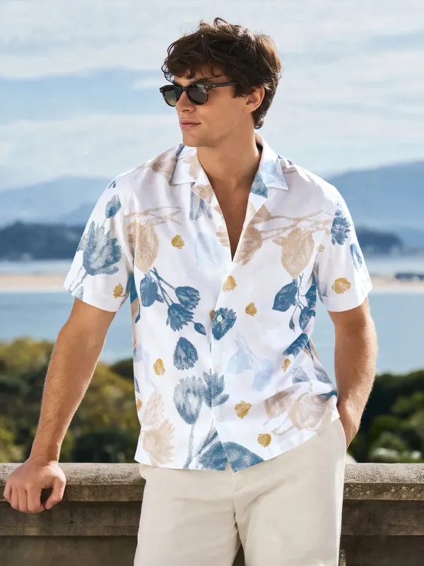 Men's_Cuban_Collar_Half_Sleeve_Casual_Shirt_|_Relaxed_Fit_Summer_Wear