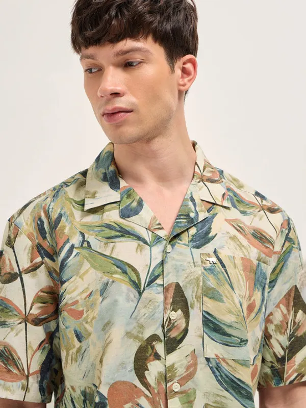 Men's_Cuban_Collar_Half_Sleeve_Casual_Shirt_|_Relaxed_Fit_Summer_Wear