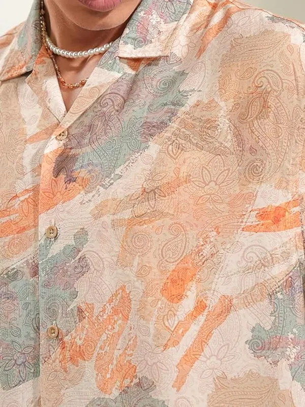 Men's_Cuban_Collar_Half_Sleeve_Casual_Shirt_|_Relaxed_Fit_Summer_Wear