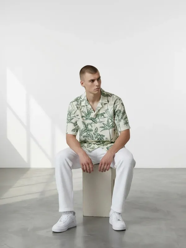 Men's_Cuban_Collar_Half_Sleeve_Casual_Shirt_|_Relaxed_Fit_Summer_Wear