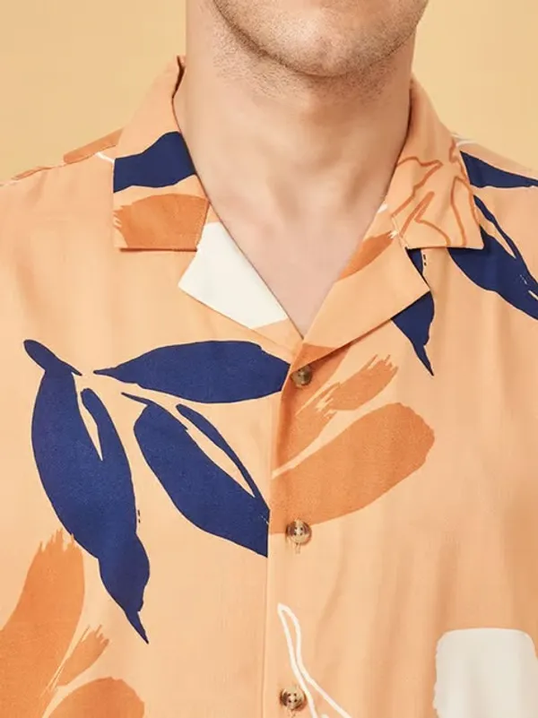 Premium_Cuban_Collar_Shirt_for_Men_|_Stylish_Half_Sleeve_Casual_Wear