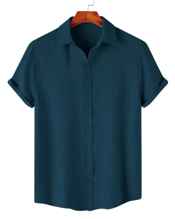 Men’s_Casual_Blue_Shirt_in_Premium_Fabric_with_Relaxed_Fit