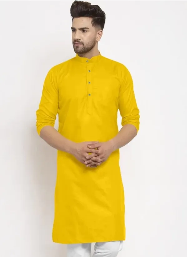 Stylish_Kurta_Yellow_colour