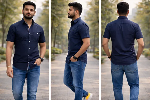 Stylish_Navy_Blue_Half_Shirt_for_Men