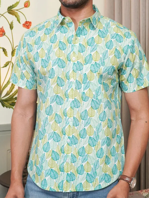 Stylish_Printed_Half_shirt_for_Men