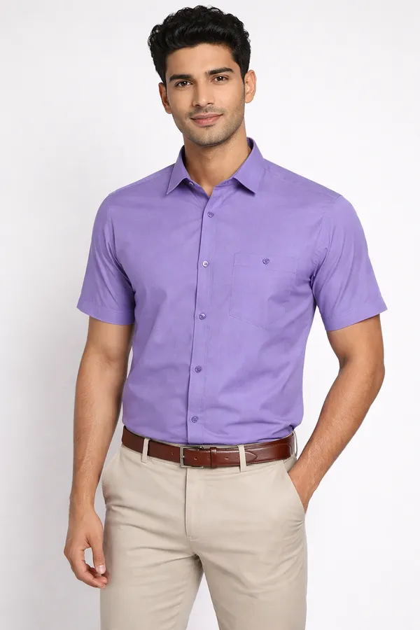 Stylish_Purple_Cotton_Half_Shirt_for_Men_