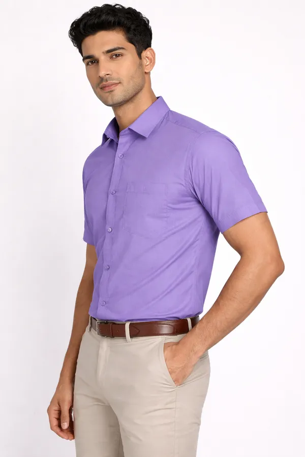 Stylish_Purple_Cotton_Half_Shirt_for_Men_