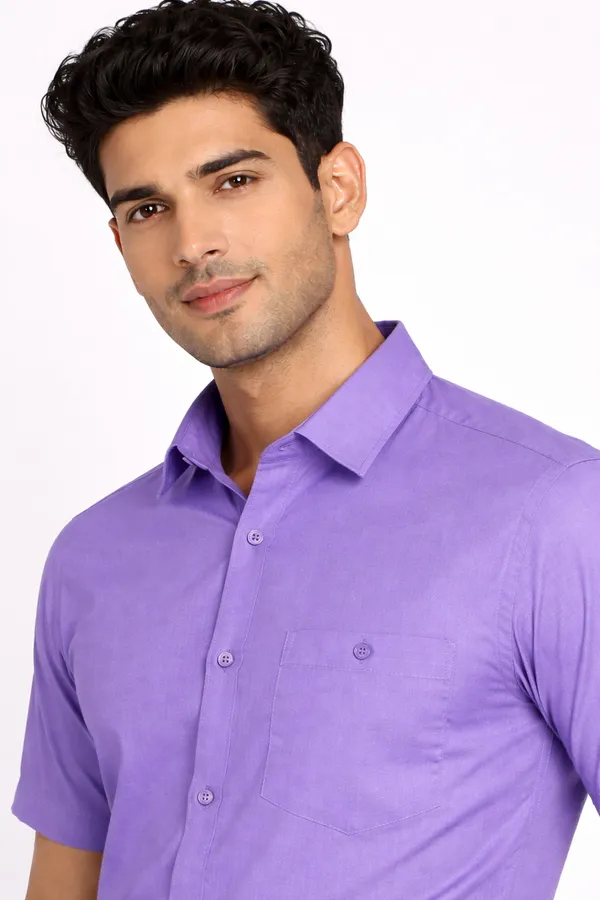 Stylish_Purple_Cotton_Half_Shirt_for_Men_