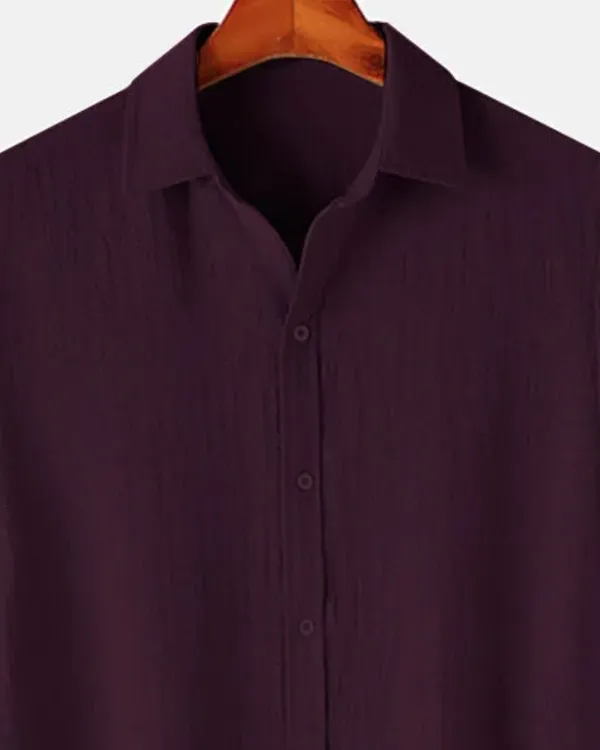 Men’s_Premium_Wine_Shirt_with_Self-Design_and_Spread_Collar_for_Casual_Look