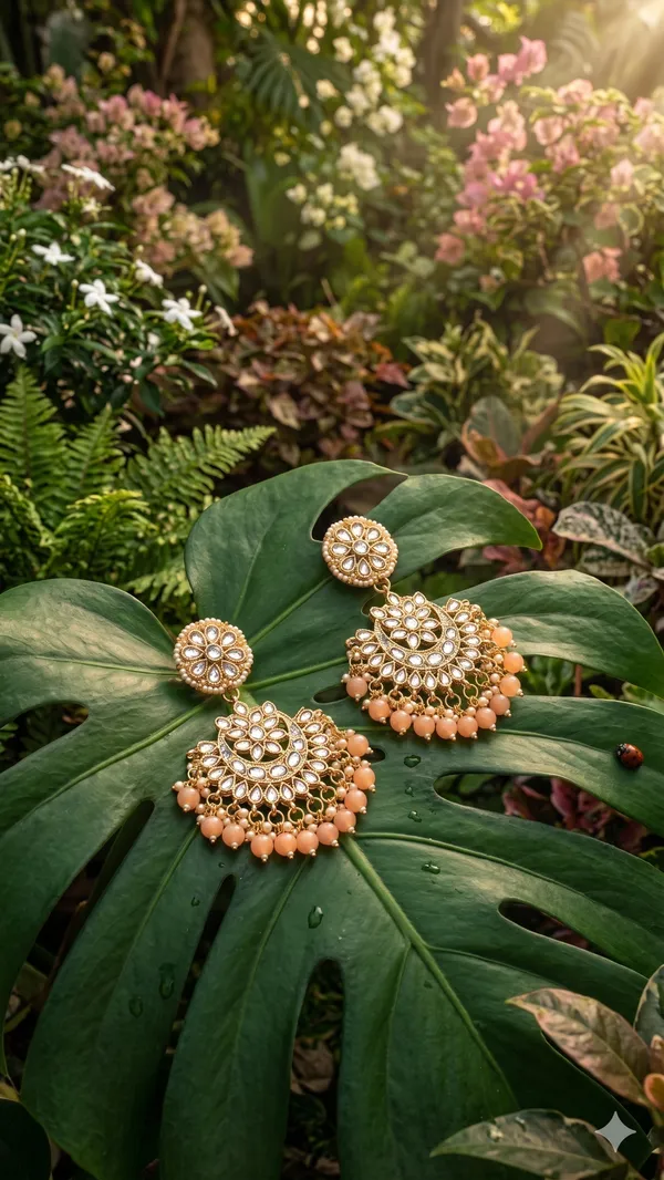 Beautiful_Designer_Kundan_Pearl_Earrings_For_Girls_-Peach