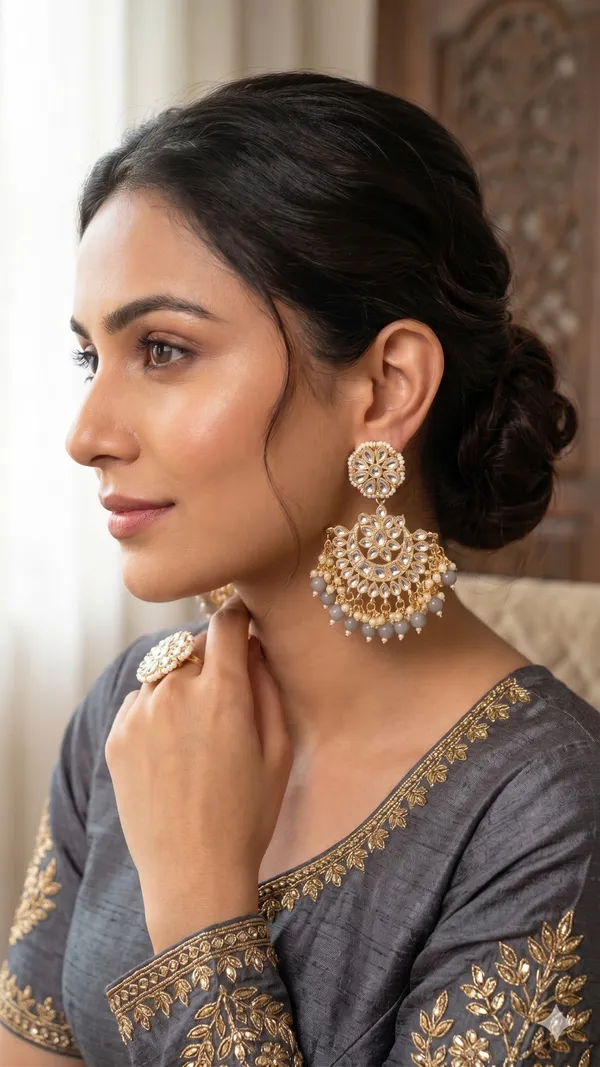 Beautiful_Designer_Kundan_Pearl_Earrings_For_Girls_-_Grey