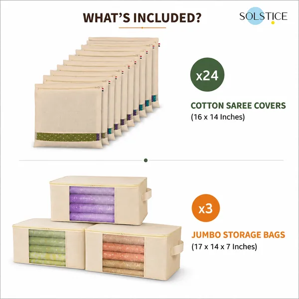Combo_Pack_of_27_Premium_Cotton_Saree_Storage_Bags_|_24_Flat_Covers_+_3_Jumbo_Storage_Bags_with_Zip_|_Wardrobe_Organizer_for_Sarees,_Lehengas_&_Clothes