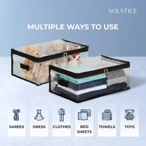 SOLSTICE_Pack_of__4_Transparent_clothes_storage_bag_|_18_x_12_x_6.5_Inch