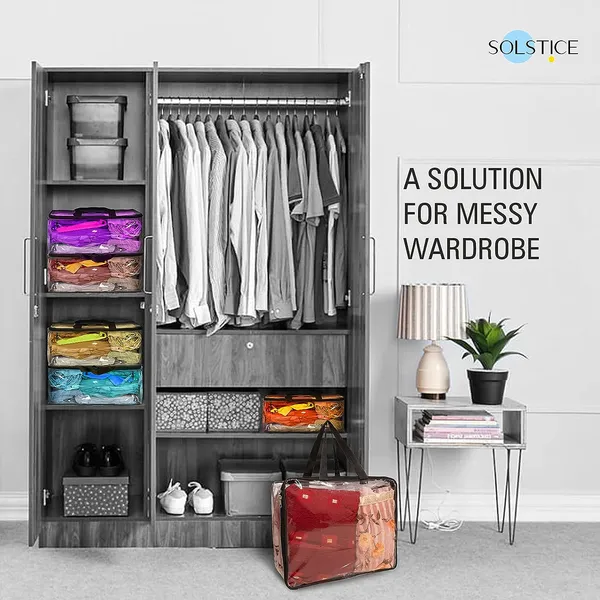 Pack_of_4_Transparent_Storage_Bag_for_Saree_Covers,Clothes,_Lehenga,_Blankets,_Bedsheets,_Toys,_Docs_|_Wardrobe_Organizer_|_Clear_Storage_Box_Bag_-_Pack_of_(4),_Plastic
